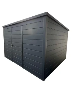 Metall Gerätehaus Geräteschuppen Gartenhaus 3x2 m - Anthrazit