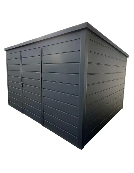 Metall Gerätehaus Geräteschuppen Gartenhaus 3x2 m - Anthrazit