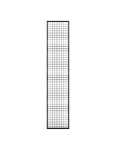 Deko Wandgitter Gitterwand Schwarz Metall - 50 x 238 cm