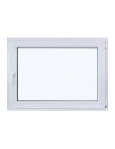 Kunststofffenster DREH/KIPP 1100 x 800 mm Zweifachverglasung Weiß - SOFORT VERFÜGBAR