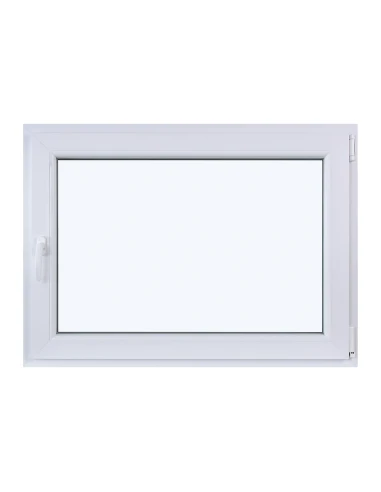 Kunststofffenster DREH/KIPP 1100 x 800 mm Zweifachverglasung Weiß - SOFORT VERFÜGBAR