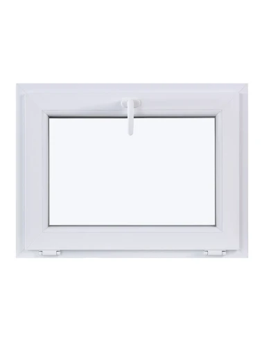 Kunststofffenster KIPP 800 x 600 mm Zweifachverglasung Weiß - SOFORT VERFÜGBAR