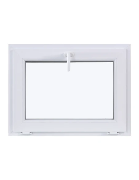 Kunststofffenster KIPP 800 x 600 mm Zweifachverglasung Weiß - SOFORT VERFÜGBAR