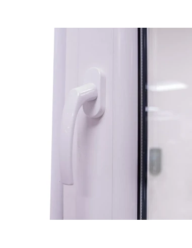 Kunststofffenster PVC Fenster 206,5 x 113,5 cm DREH | DREH/KIPP Aluplast Ideal 4000