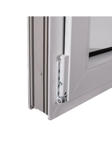 Kunststofffenster PVC Fenster 120 x 125 cm DREH/KIPP Aluplast Ideal 4000