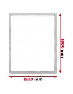 Kunststofffenster PVC Fenster 150 x 190 mm FIX Aluplast Ideal 4000