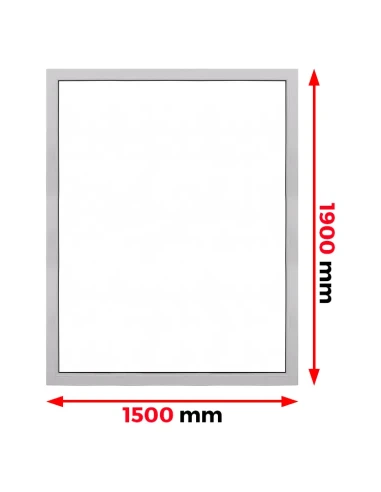 Kunststofffenster PVC Fenster 150 x 190 mm FIX Aluplast Ideal 4000