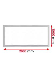 Kunststofffenster PVC Fenster 210 x 100 Cm FIX Aluplast Ideal 4000