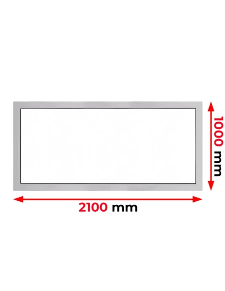 Kunststofffenster PVC Fenster 210 x 100 Cm FIX Aluplast Ideal 4000