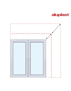 PVC Fenster nach Maß - Aluplast