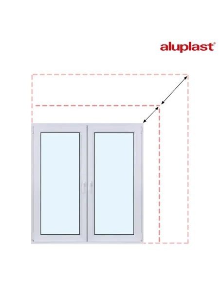 PVC Fenster nach Maß - Aluplast