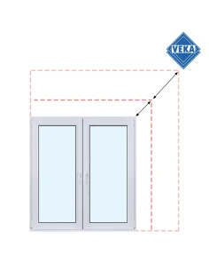 PVC Fenster nach Maß - Veka