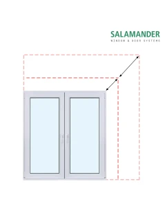 PVC Fenster nach Maß - Salamander