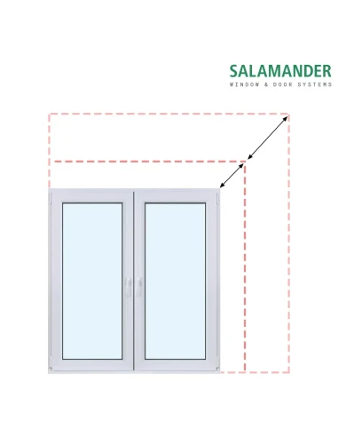 PVC Fenster nach Maß - Salamander