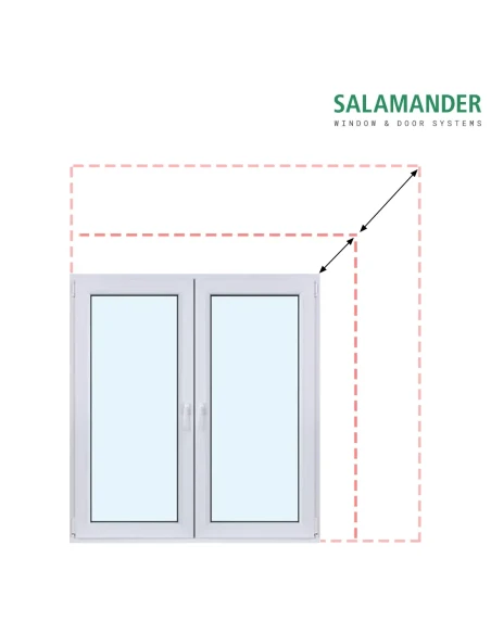 PVC Fenster nach Maß - Salamander