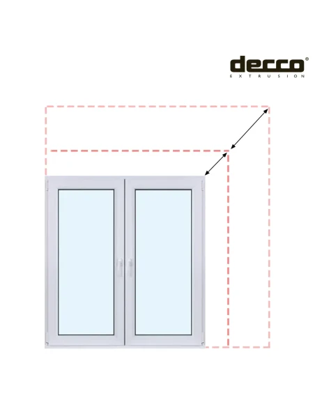PVC Fenster nach Maß - Decco