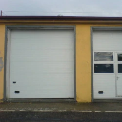 Sektional Garagentor 275 x 250 cm Brett Prägung Weiß RAL 9016 2