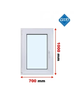 Kunststofffenster PVC Fenster 70x100 cm DREH/KIPP Veka Softline 82 MD