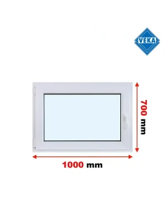 Kunststofffenster PVC Fenster 100x70 cm DREH/KIPP Veka Softline 82 MD