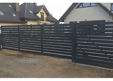Modern Gartenzaun Zaunfeld BR.34.4.2