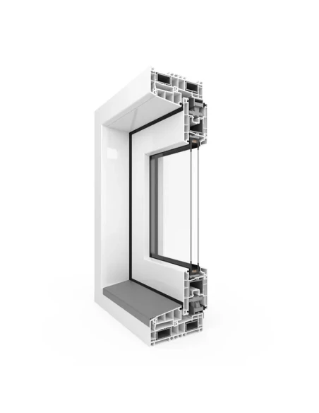 PVC Schiebetür Smart-Slide 210 x 200 cm Terrassentür