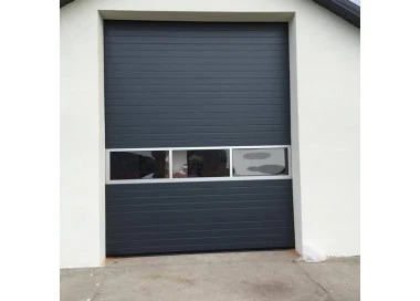 Industrie Sektionaltor 400 x 425 cm - Silber (RAL 9006)