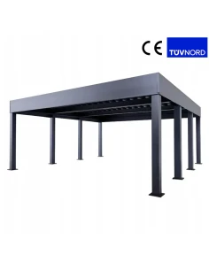Carport Stahl Modern Garagen 6x6m