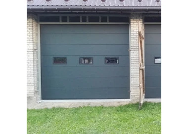 Industrie Sektionaltor 375 x 400 cm - Silber (RAL 9006)
