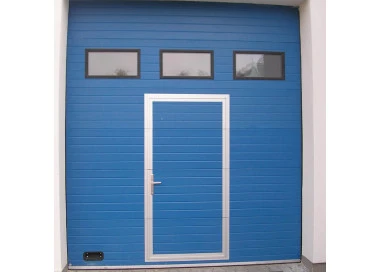 Industrie Sektionaltor 375 x 400 cm - Silber (RAL 9006)