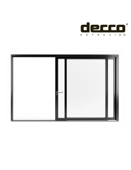 Kunststoff Hebeschiebetür (HST) – 360 x 230 cm – DECCO
