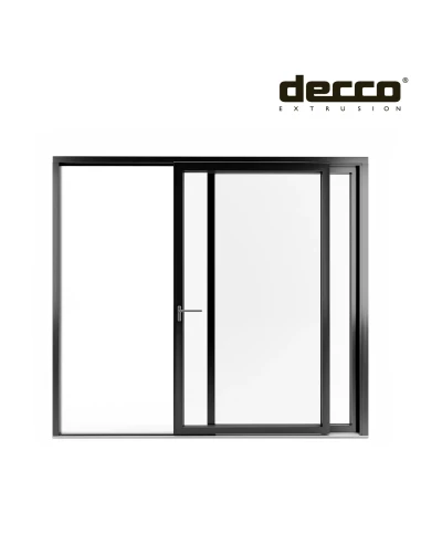 Kunststoff Hebeschiebetür (HST) – 250 x 230 cm – DECCO
