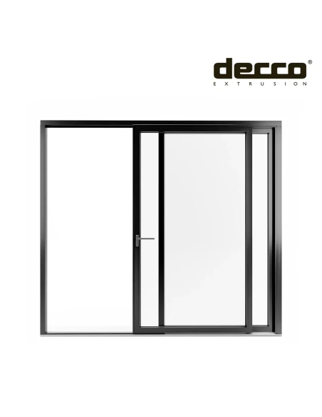 Kunststoff Hebeschiebetür (HST) – 250 x 230 cm – DECCO