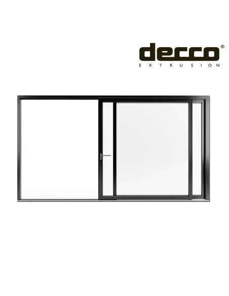 Kunststoff Hebeschiebetür (HST) – 400 x 220 cm – DECCO