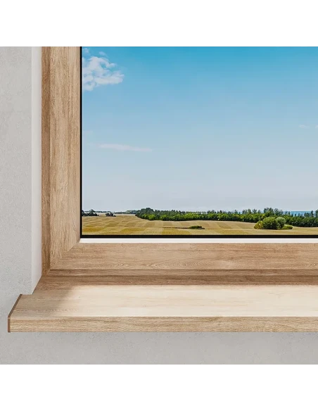 Kunststoff Fensterbank Innen - Nuss