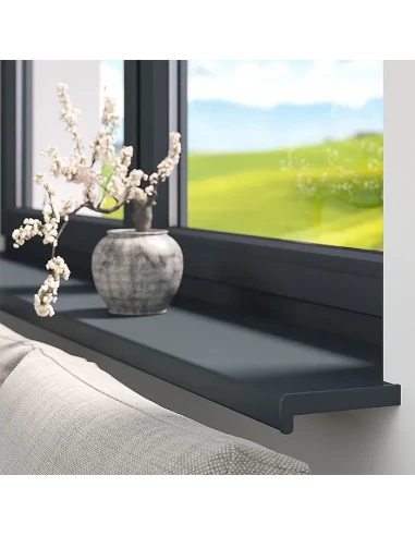 Kunststoff Fensterbank Innen - Nuss