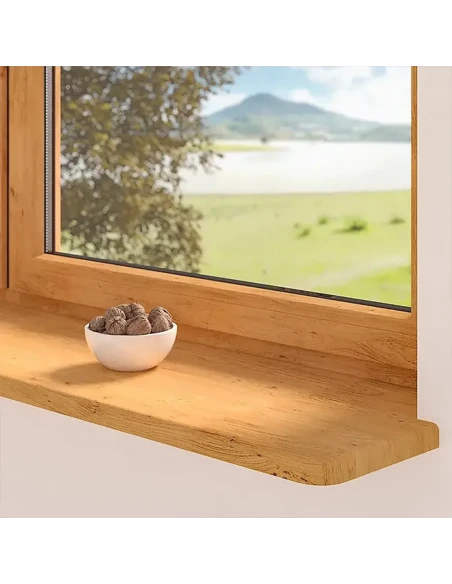 MDF Fensterbank Laminiert Innen - Calacatta
