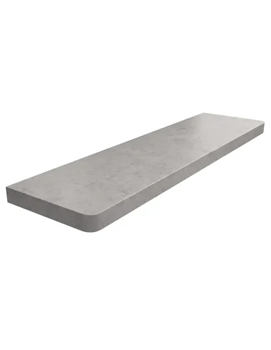 MDF Fensterbank Grünplatte Innen - Heller Glattbeton