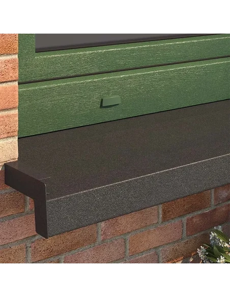 Stahl Fensterbank Außen - Braun RAL 8019