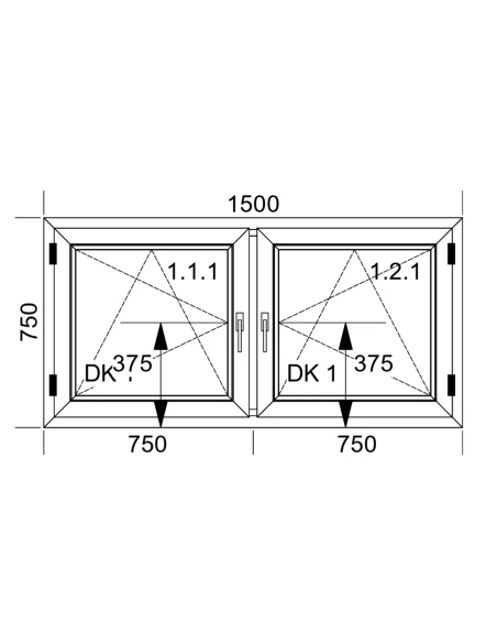 Fenster- und Balkontür-Set + Rollläden