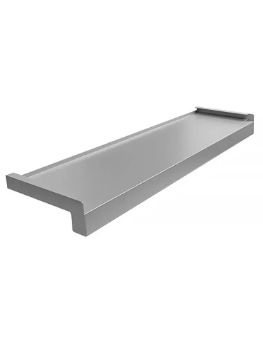 Stahl Fensterbank Außen - Silber RAL 9006