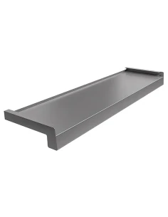 Stahl Fensterbank Außen - Silber RAL 9007