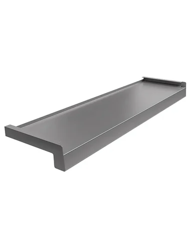 Stahl Fensterbank Außen - Silber RAL 9007