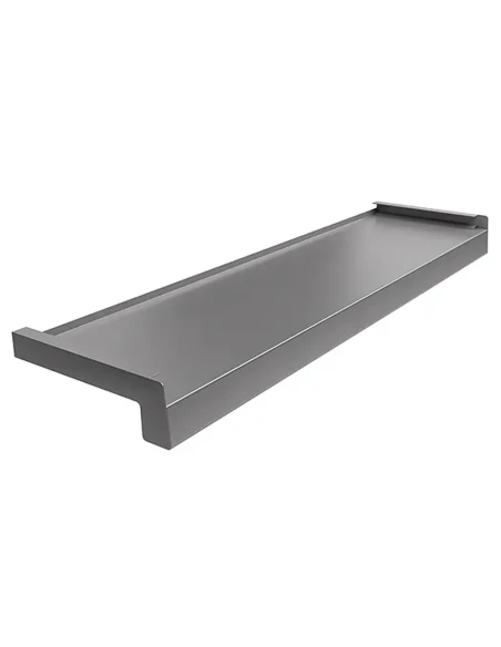 Stahl Fensterbank Außen - Silber RAL 9007