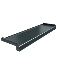 Stahl Fensterbank Softline Außen - Anthrazit RAL 7016