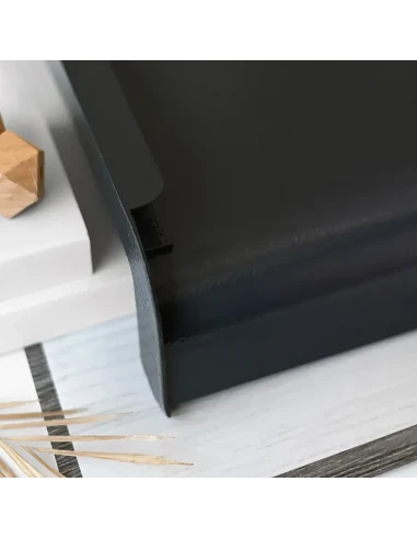 Stahl Fensterbank Softline Außen - Anthrazit Struktur