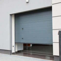 Sektional Garagentor 255 x 215 cm Brett Prägung Anthrazit RAL 7016 2