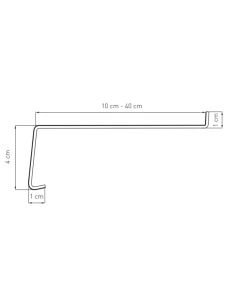 Stahl Fensterbank Laminiert Außen - Winchester 2