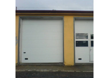 Sektional Garagentor 250 x 225 cm Brett Prägung Anthrazit RAL 7016