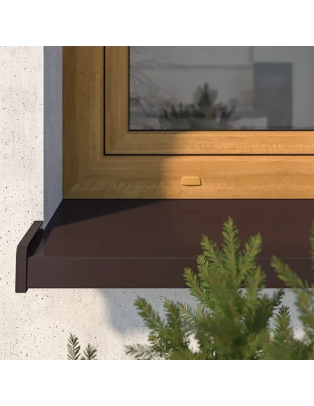 Aluminium Fensterbank Außen - Weiß RAL 9016