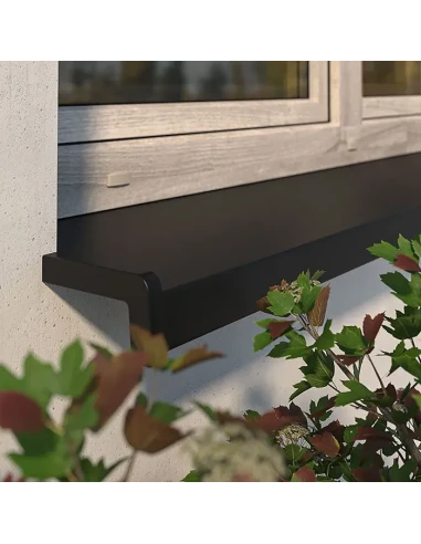 Aluminium Fensterbank Außen - Weiß RAL 9016